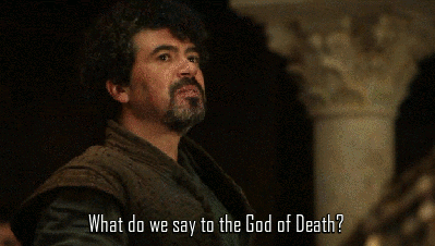 game of thrones not today GIF