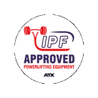 Powerlifting Ipf Sticker by ATX Fitness