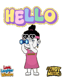 Call Me Hello Sticker by Zhotcita
