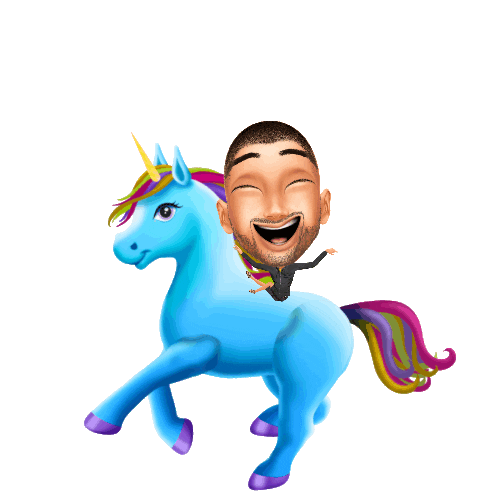 Unicorn Manthonyajr Sticker by Genies