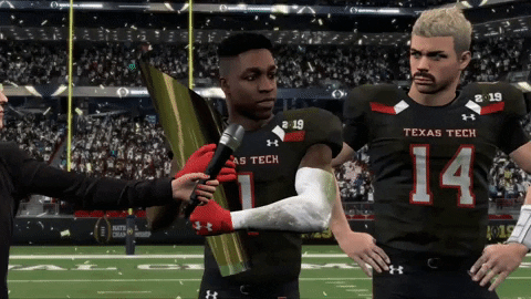 Video Game Easports GIF by Texas Tech Football