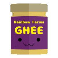 Ghee Sticker by Rainbow Farms