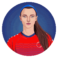 Womens Soccer Football Sticker by SportsManias