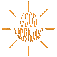 Good Morning Sun Sticker