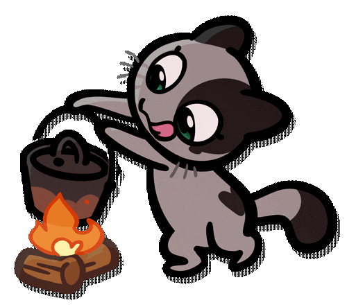 Liu Liu Cooking Sticker by Créu Cat