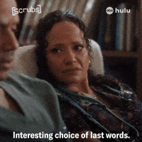Last Words Scrubs GIF by ABC Network