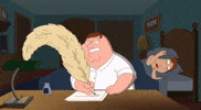 Family Guy Letter GIF