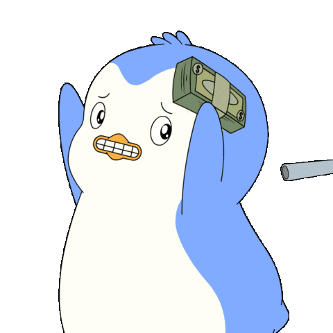 Penguin Gas Sticker by Pudgy Penguins