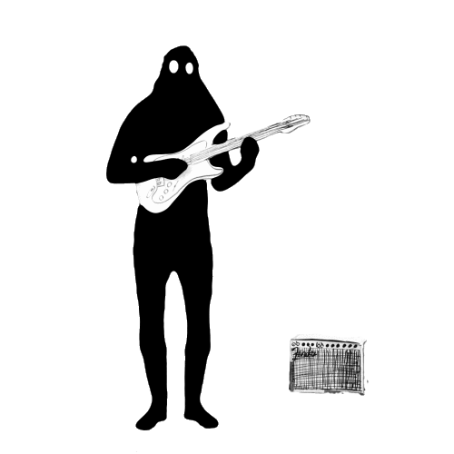 band guitar Sticker by Vacation Forever
