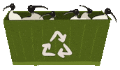 Bird Chicken Sticker