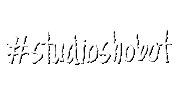 StudioShobot cartoon white photographer shobot Sticker
