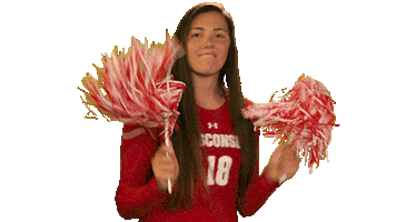Wisconsin Volleyball Dance Sticker by Wisconsin Badgers