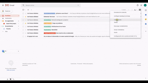 Iria-FM giphygifmaker configuración gmail GIF