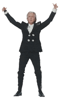 who cares emma stone Sticker by Paul McCartney