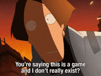 Am I Real Video Game GIF by Adult Swim