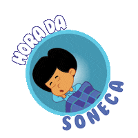 Good Night Sleeping Sticker by 3 Palavrinhas