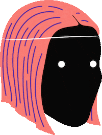 Head Staring Sticker