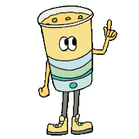 Vegan Hotpot Sticker by Jimmy Joy