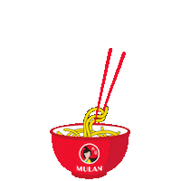 chinese noodles Sticker by Mulan Asian Food
