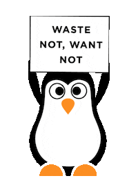 Christmas Waste Not Want Not Sticker by Anya Hindmarch