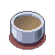 Green Tea Coffee Sticker