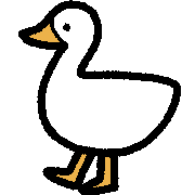 Bird 歩く Sticker