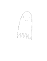 Halloween Ghost Sticker