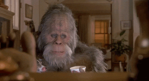 harry and the hendersons bigfoot GIF