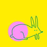 illustration bunny GIF by Kochstrasse™