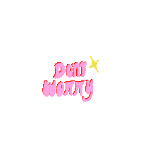 Madelynleedesign dont worry Sticker