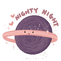 Night Sleep Sticker