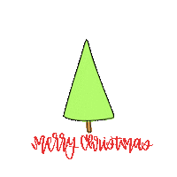 Megryandesigns christmas merry christmas holidays tree Sticker