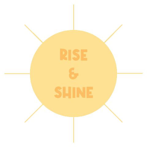 charlotteroseplans giphyupload instagram good morning sun Sticker