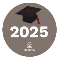 Uograd25 Sticker by uOttawa