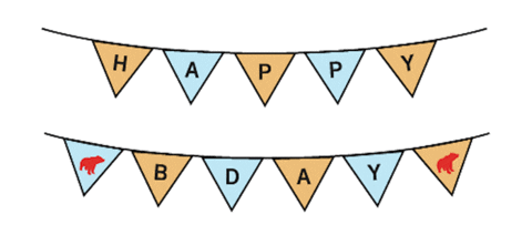 Happy Birthday Party Sticker by Drizly