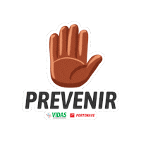 Portonave vidas seguranca do trabalho portonave programa vidas Sticker
