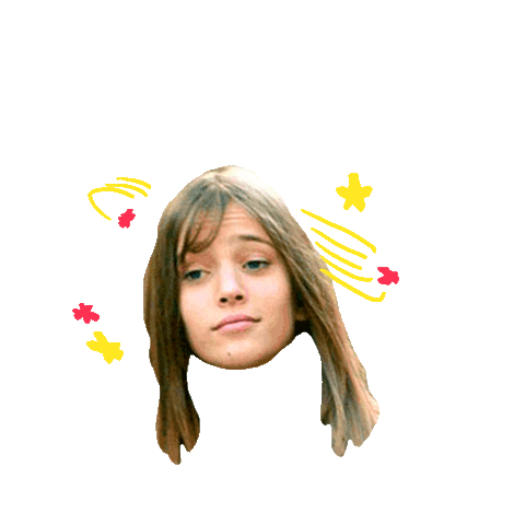 Confused Luisana Lopilato Sticker