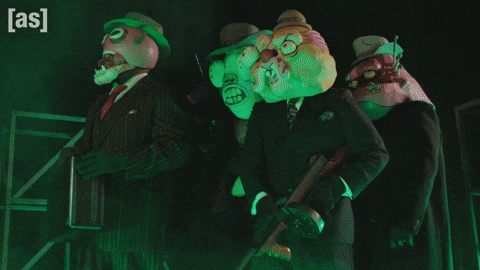 Rick And Morty Fighting GIF by Adult Swim