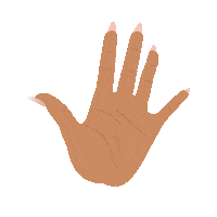 Queen Hand Sticker