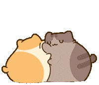 Cats Love Sticker by Bichi Mao