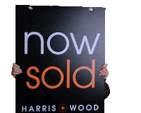 Estate Agents Property Sticker by Harris and Wood