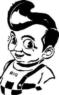 bigcommunications big boy bigboy bigcom big communications Sticker