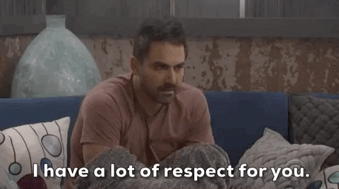 I Respect You GIF by Big Brother