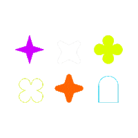 Colors Shapes Sticker