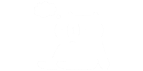 Bear Dreaming Sticker