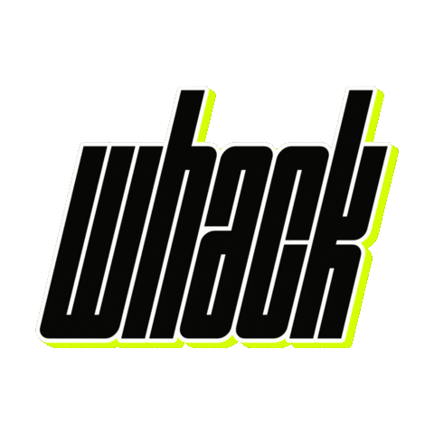 Whack Sticker by hashtagvector