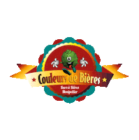 CouleursDeBieres beer craft beer biere biere artisanale Sticker