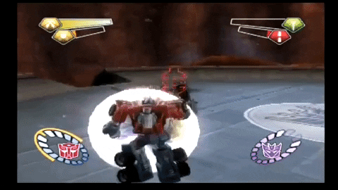 Squareblind giphygifmaker transformers ass kicking GIF