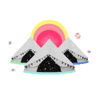 Festival Tents Sticker by Ultreia Vida