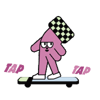 Tapping Double Tap Sticker by Google